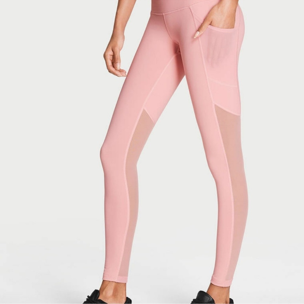 Victoria Secret Pink Mesh Leggings